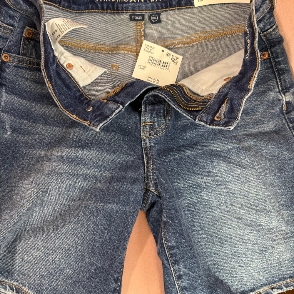 American Eagle Outfitters Women's Blue Denim Shorts